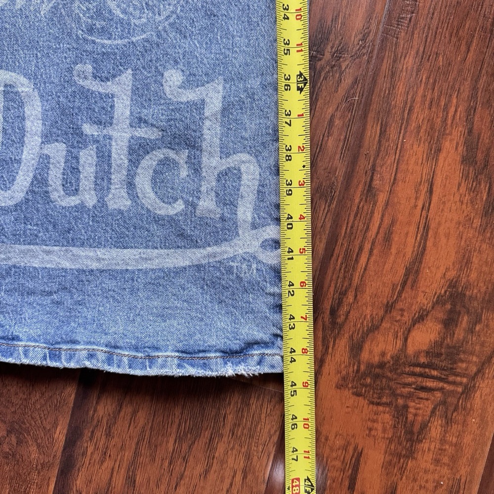 Von Dutch Super Wide Leg Jeans Y2K Baggy Women’s 31 -Fits 36” Waist Embroidered - Picture 11 of 16